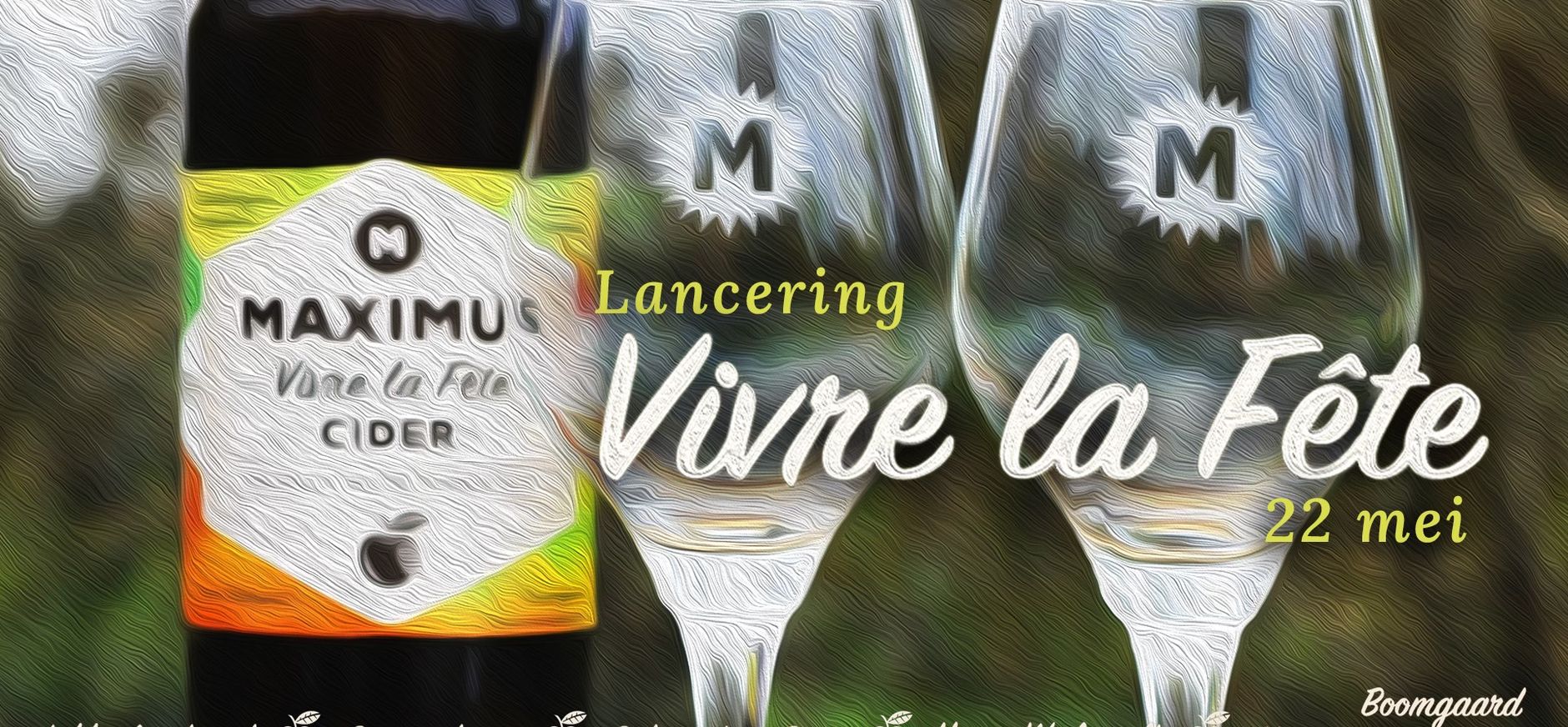 Lancering Vivre la Fête Cider