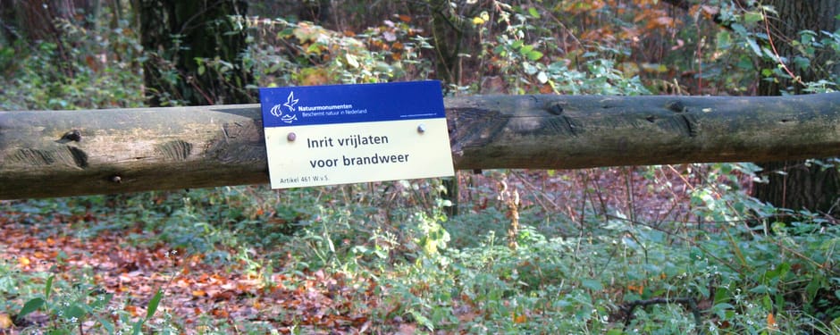 inrit vrijlaten voor brandweer