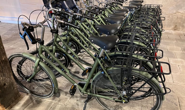 Nieuwe fietsen op Tiengemeten