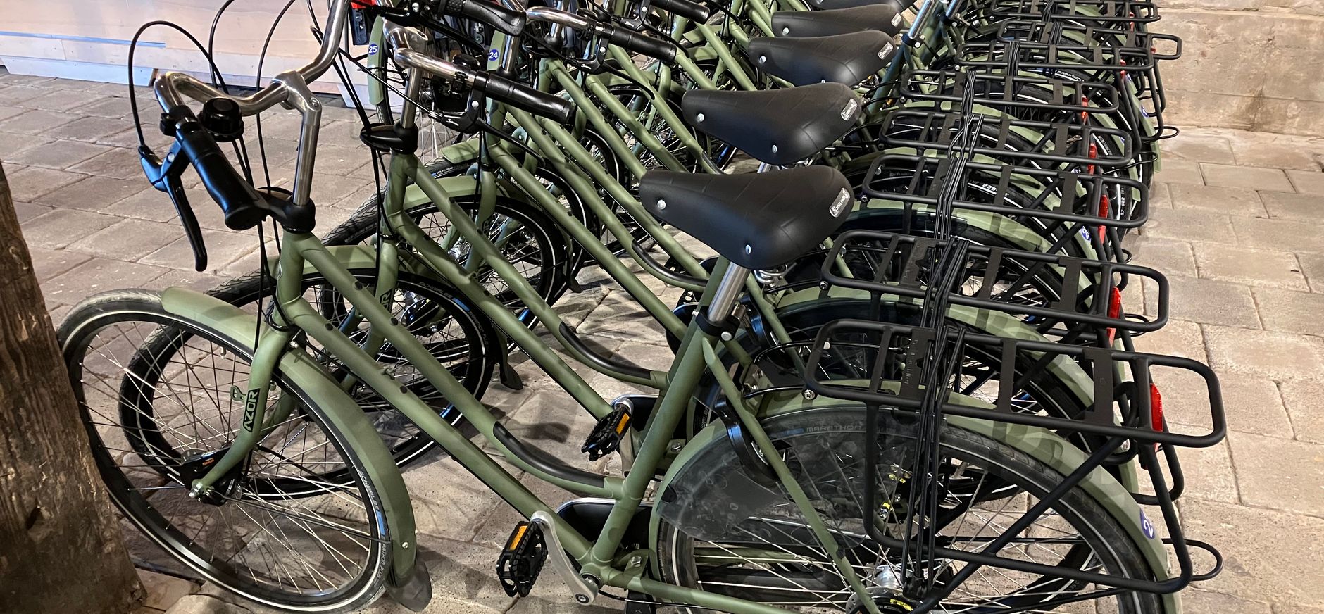 Nieuwe fietsen op Tiengemeten
