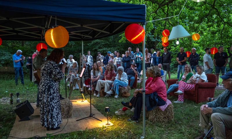 Gezelligheid Zwoele Zomeravond Gezelligheid Zwoele Zomeravond