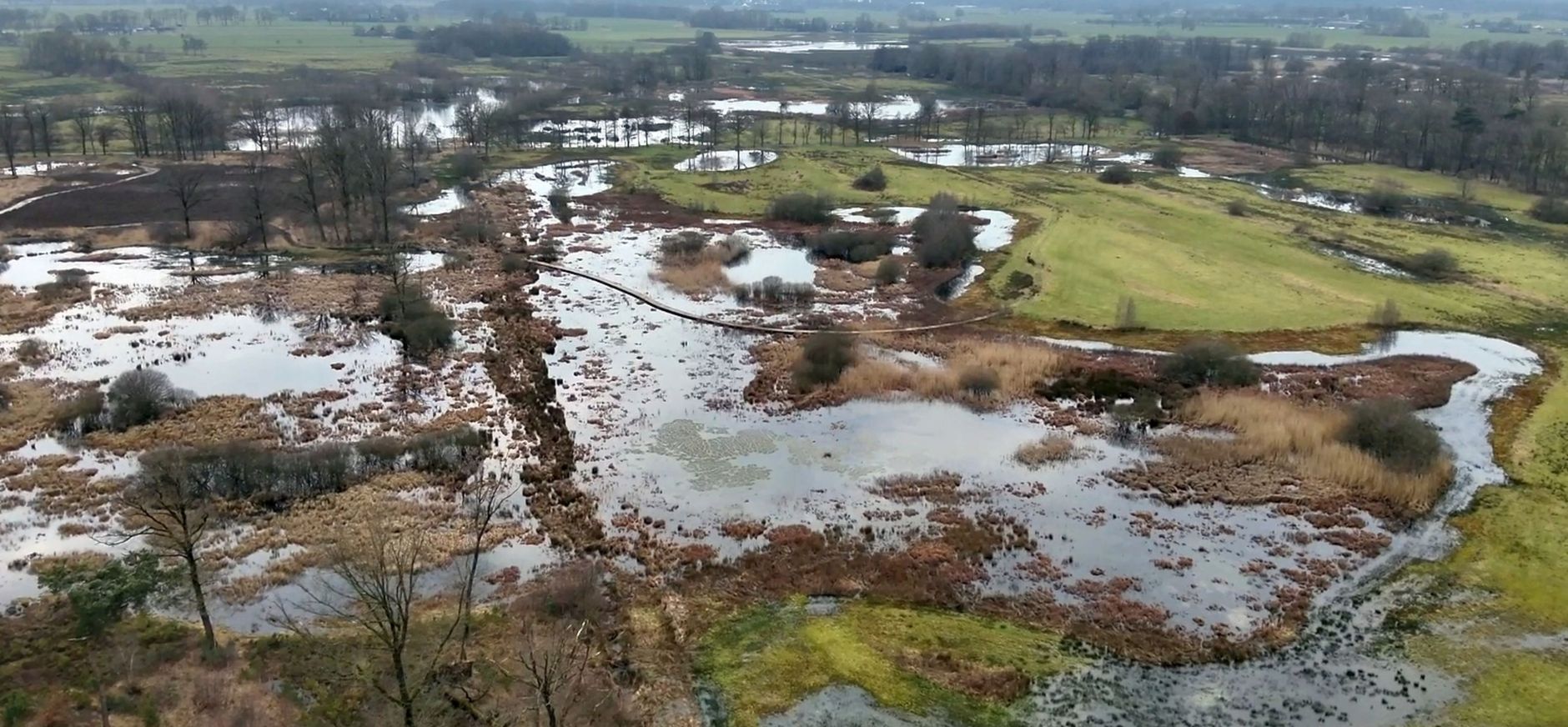 Luchtfoto Empense en Tondense Heide