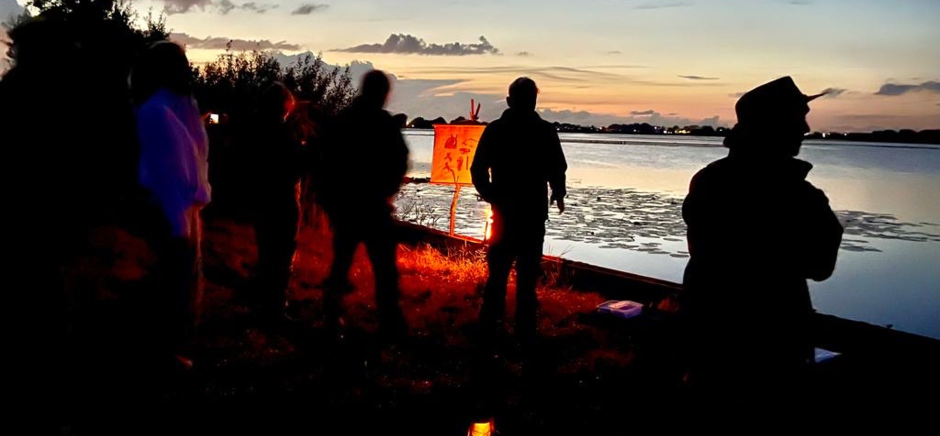 Nachtelijke wandeling tijdens Verborgen Nacht van de Ankeveense Plassen