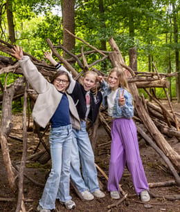 Heumensoord spelende kinderen