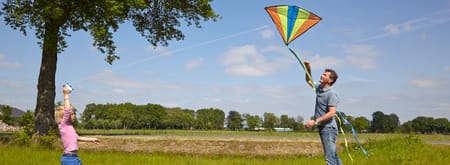 knutsel zelf een mooie vlieger