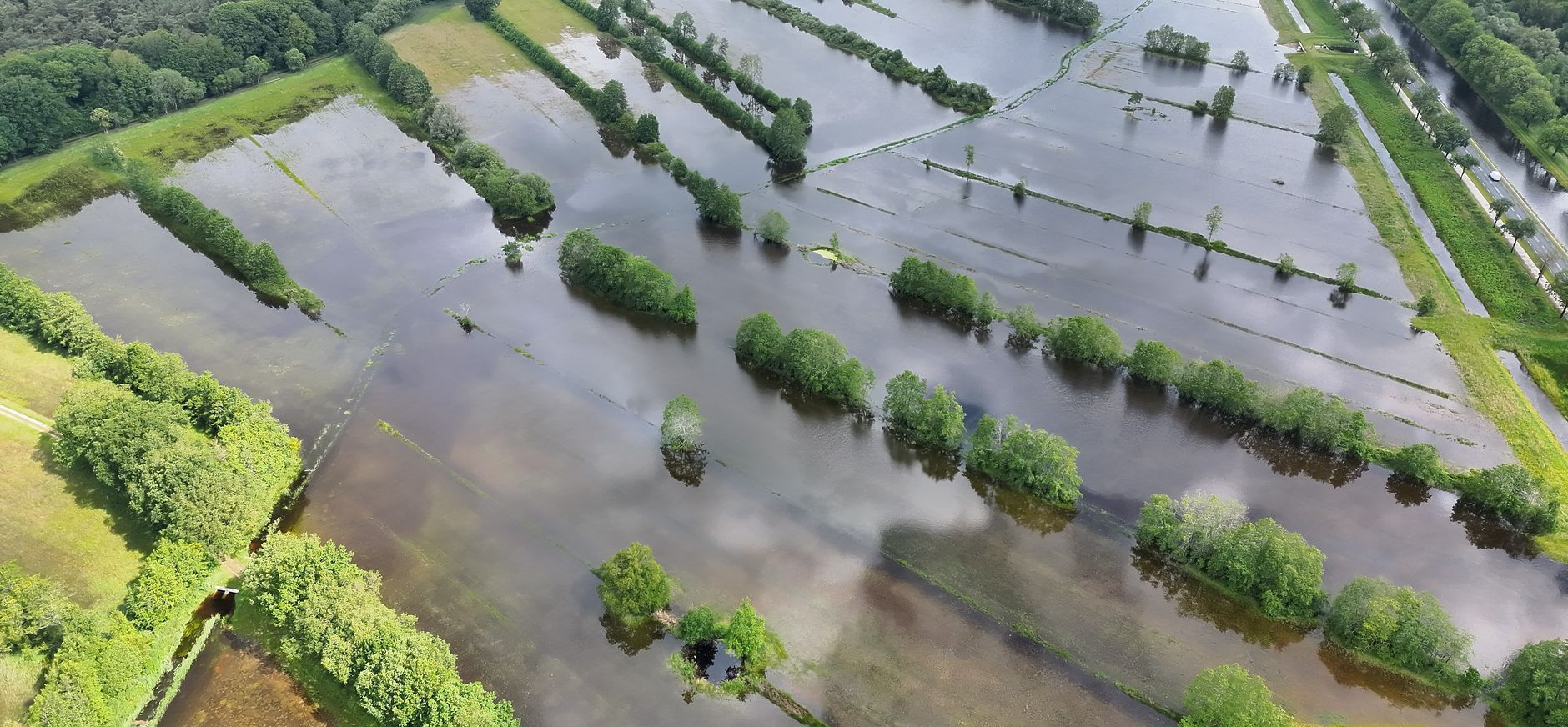 Ootmaanlanden onder water
