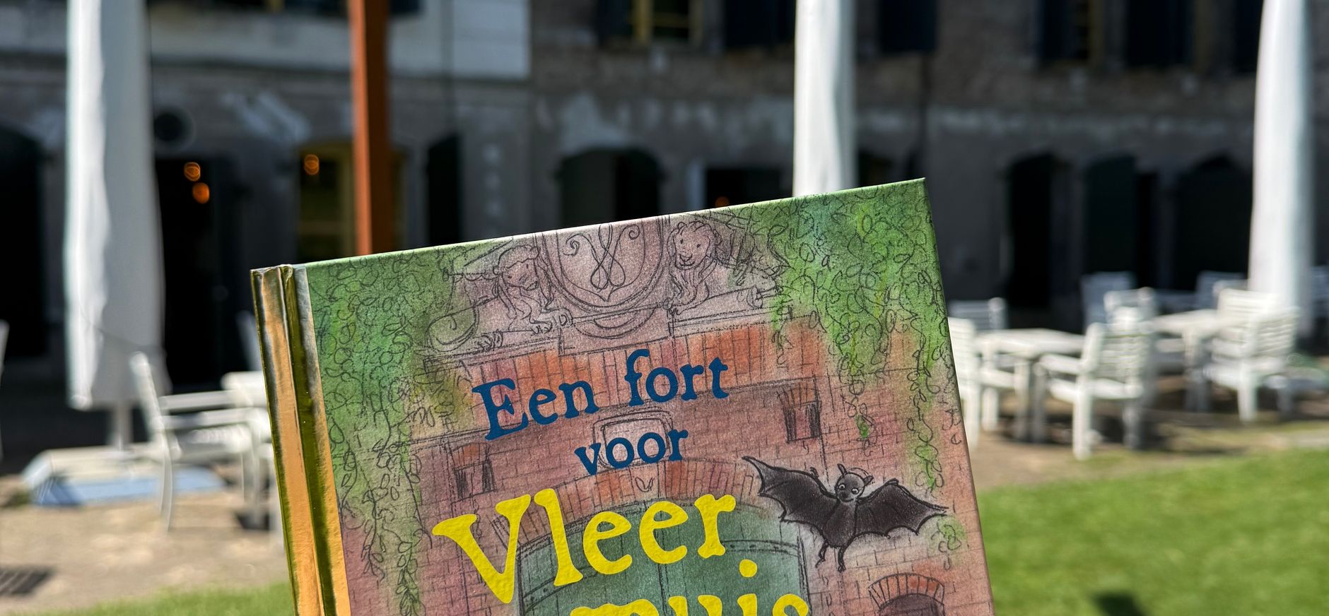 Gouden Boekje 'Een fort voor Vleermuis' Gouden Boekje 'Een fort voor Vleermuis'