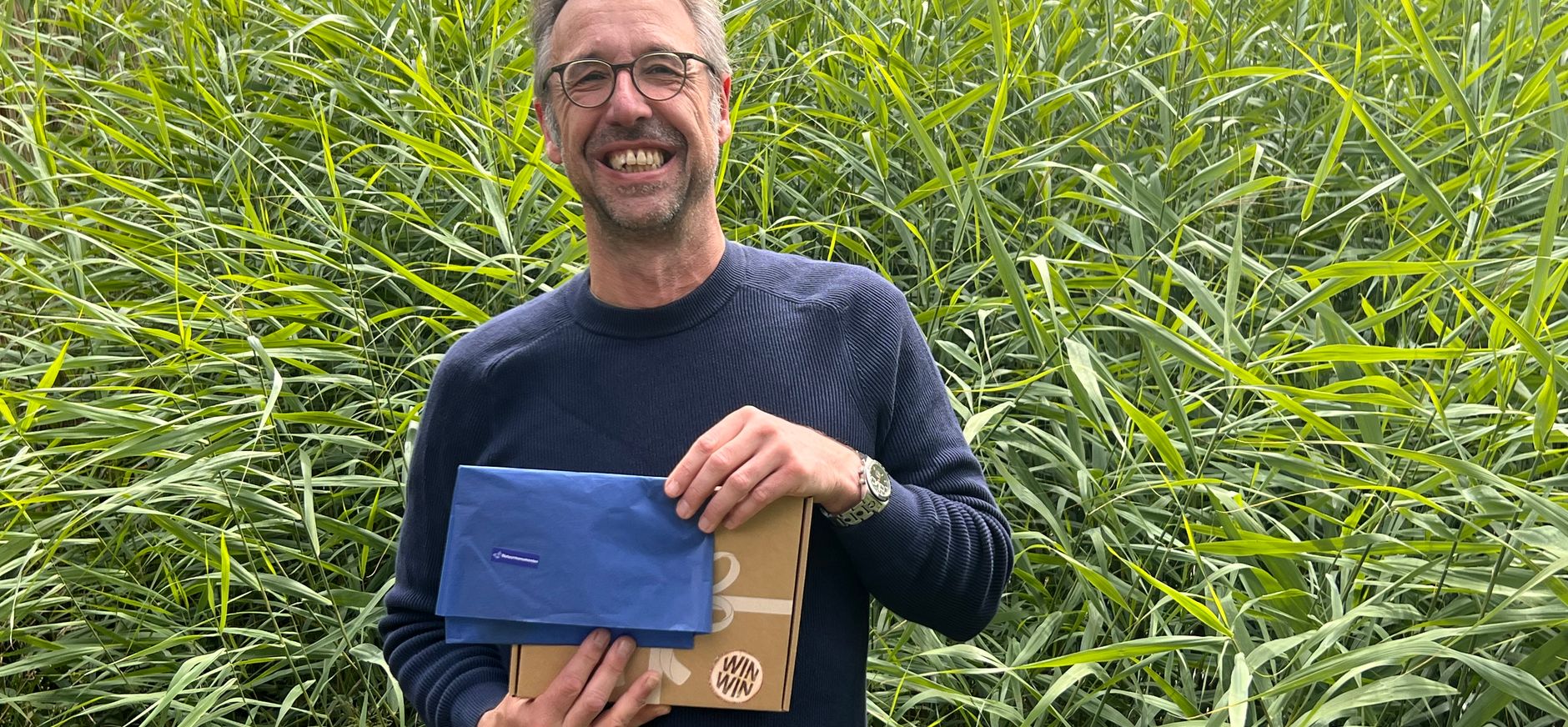 Ondernemer geeft natuur cadeau Ondernemer geeft natuur cadeau