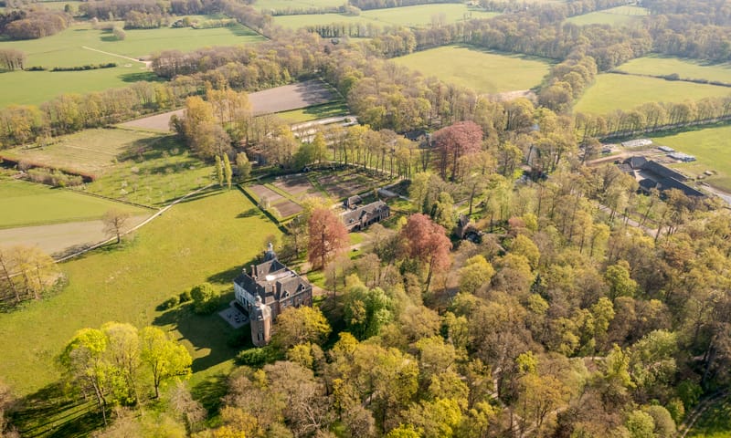 luchtfoto Hackfort