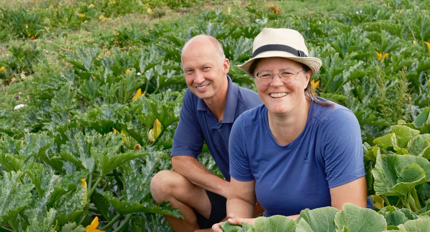 Boer Barry en boer Agnita Herenboerderij De Vlinderstrik
