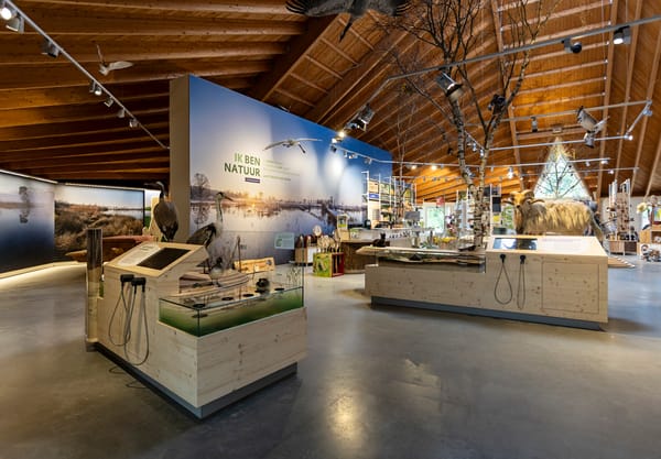 Bezoekerscentrum Dwingelderveld inrichting binnen
