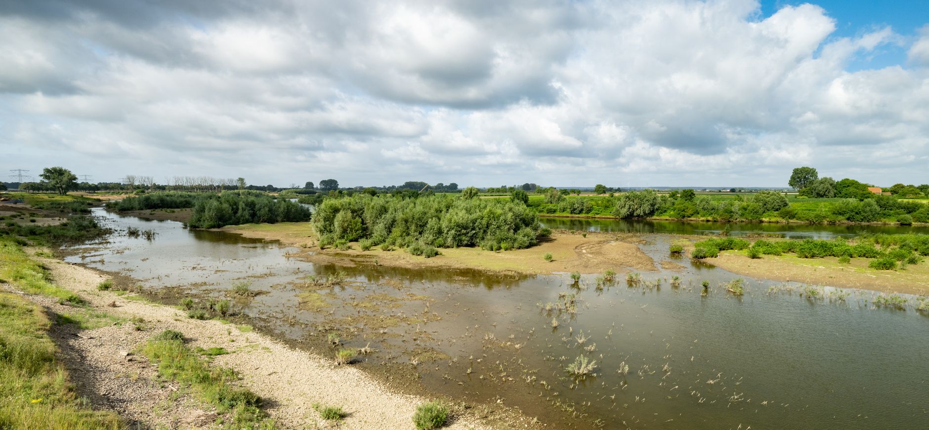 Wilde riviernatuur bij Visserweert