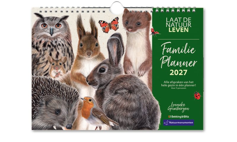 Natuurmonumenten familieplanner 2027