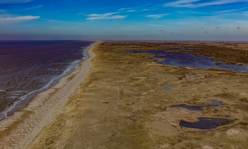 Zwanenwater vanuit de lucht 