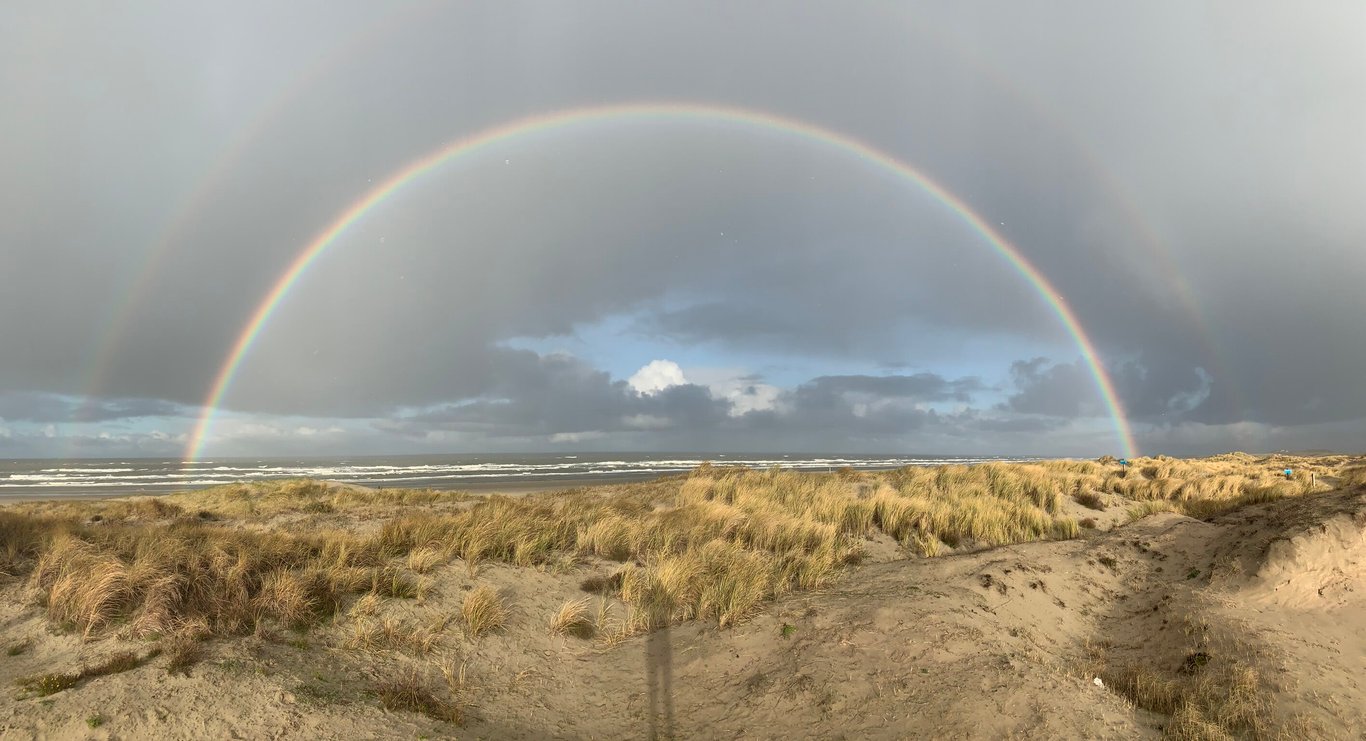 Stevige winterse wandeling met erwtensoep