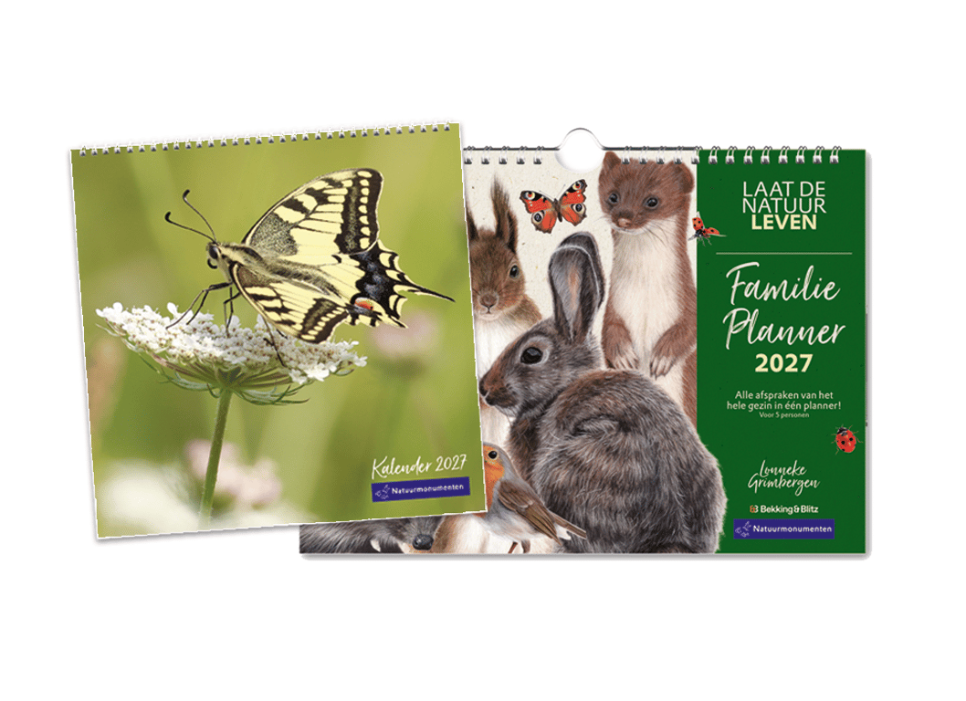 Nu te koop: Natuurmonumenten Kalender en Familieplanner
