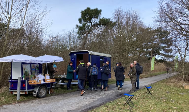 Informatie delen in de natuur Warm Welkom in het Zwanenwater