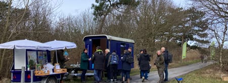 Informatie delen in de natuur Warm Welkom in het Zwanenwater