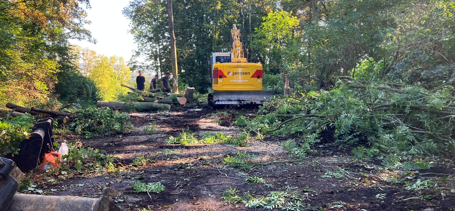 betonplaat verwijderen Zonnebergweg