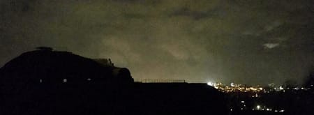 Fort Sint Pieter na zonsondergang