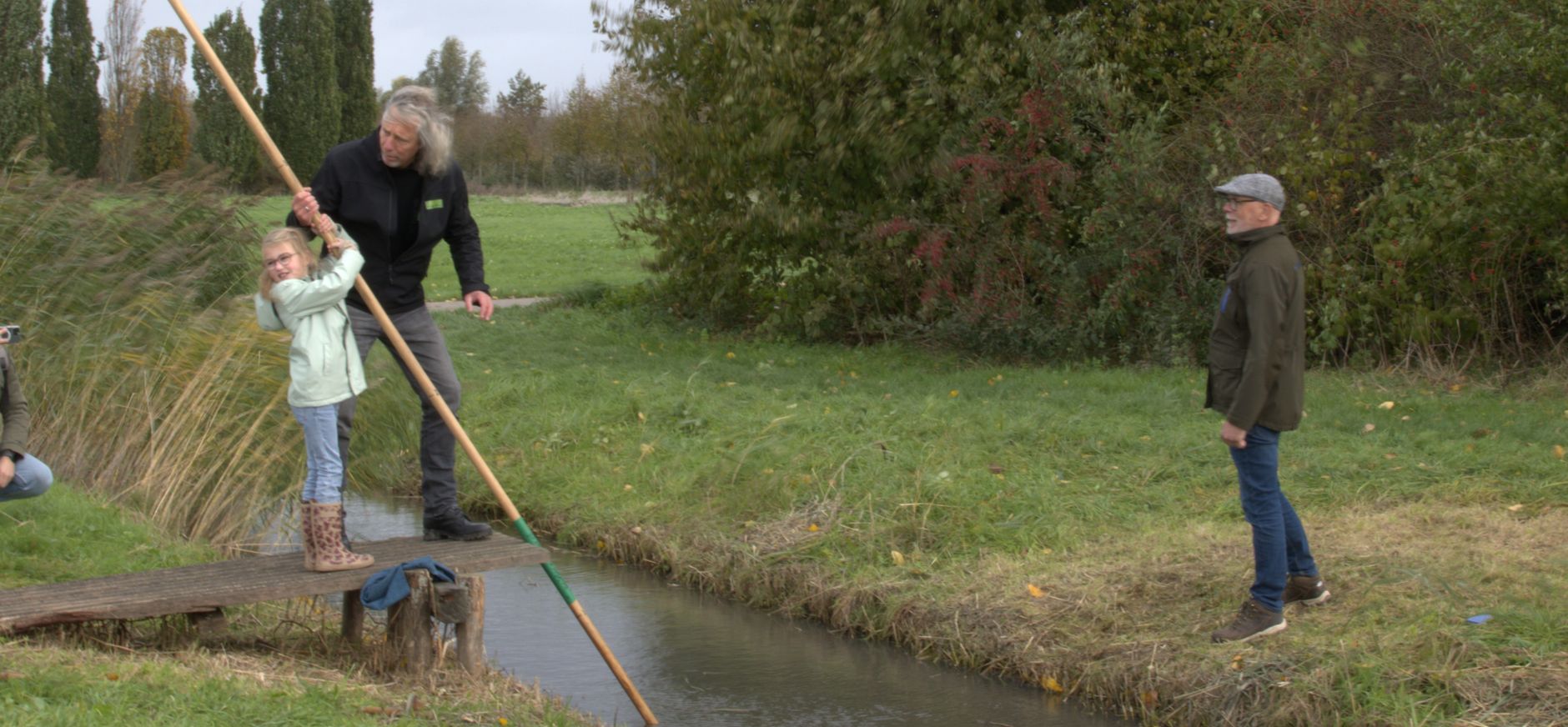 Slootje springen tijdens de WBD