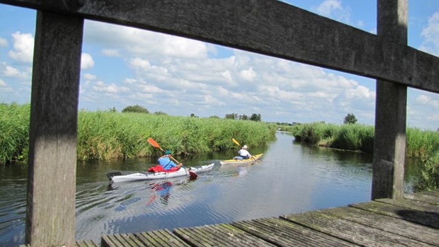 Kanoroute Giethoorn-Geel in De Wieden