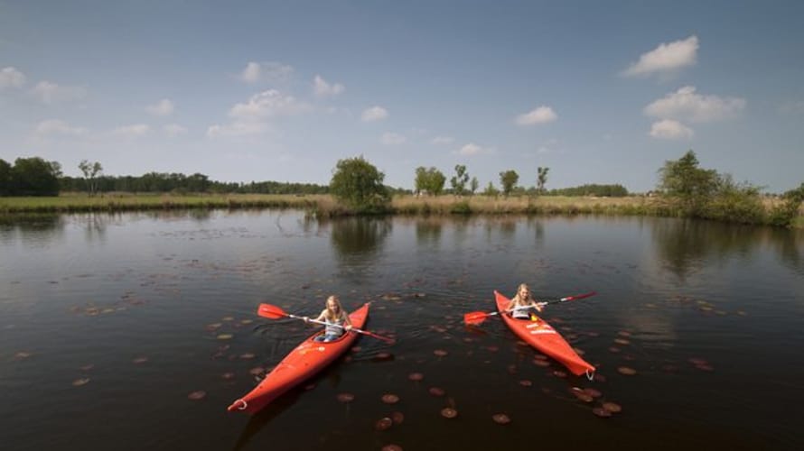 Kanoroute Giethoorn-Rood in De Wieden