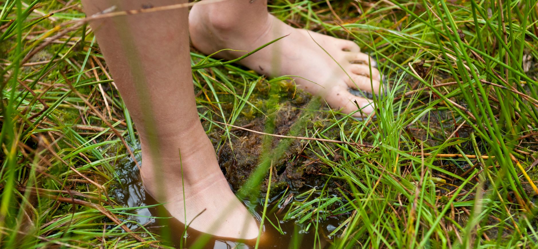 Blotevoetenpad maken