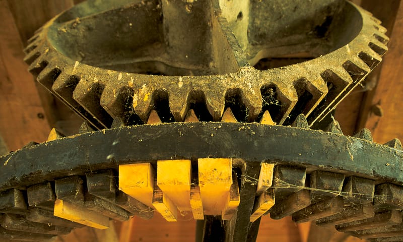 Tandwiel Bovenste Molen Geuldal