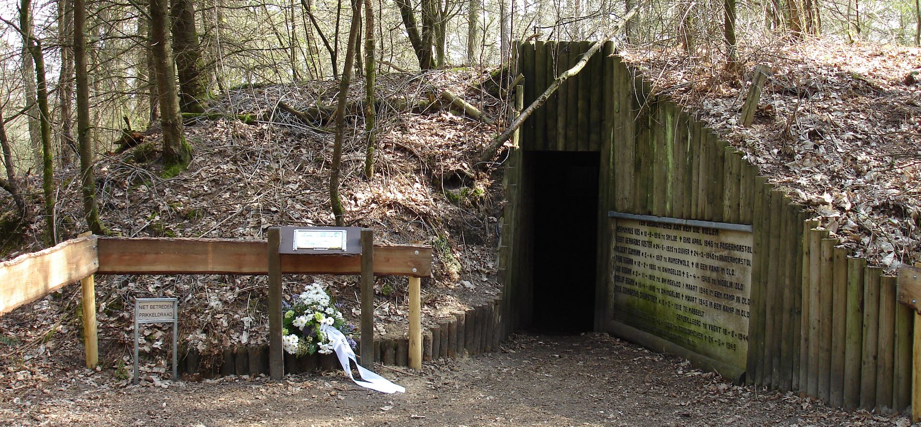 Onderduikershol Nationaal Park Drents Friese Wold