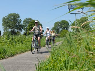 Fietsroute landgoed Nijenburg, Bergermeerpolder en Loterijlanden, vlak bij Alkmaar