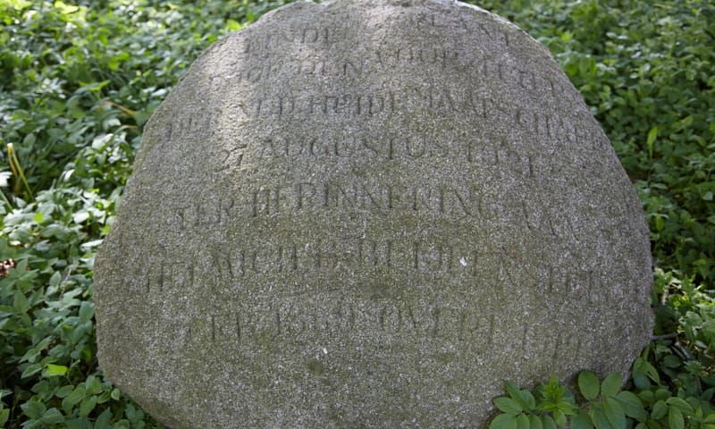 Gedenksteen Judithhouve op Snippert