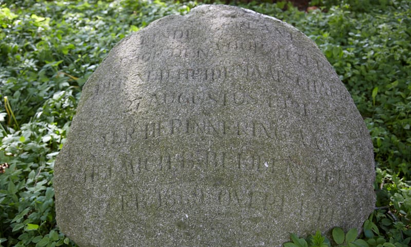 Gedenksteen Judithhouve op Snippert