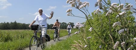 Historische fietsroute tussen Rotterdam en Den Haag