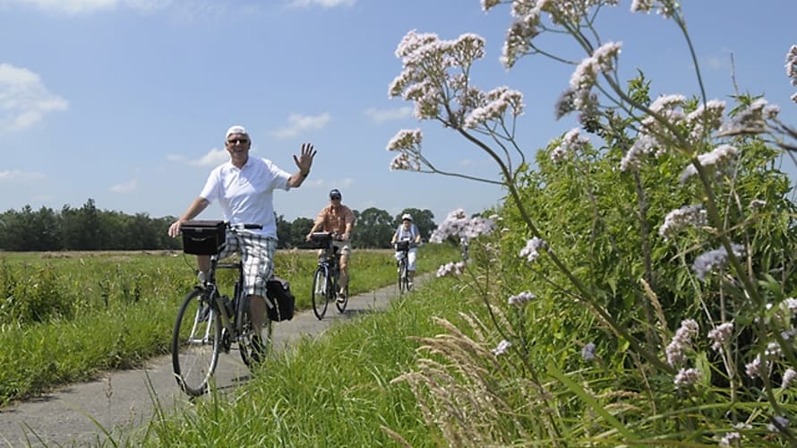Historische fietsroute tussen Rotterdam en Den Haag