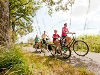 Fietsroute De Wieden, langs Giethoorn
