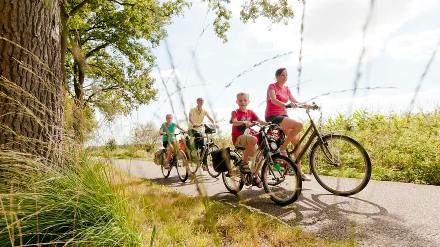 Fietsroute De Wieden, langs Giethoorn