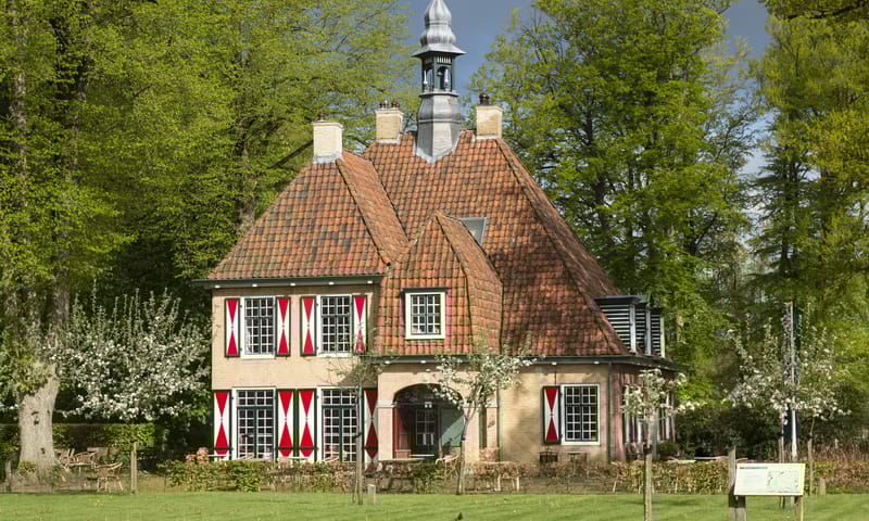 Buitenaanzicht van Landgoed de Slotplaats