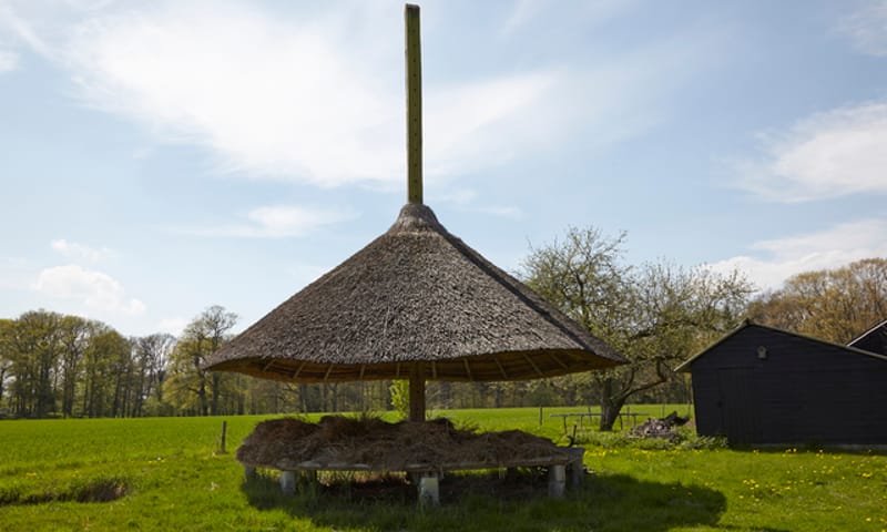 Eénroedige hooiberg