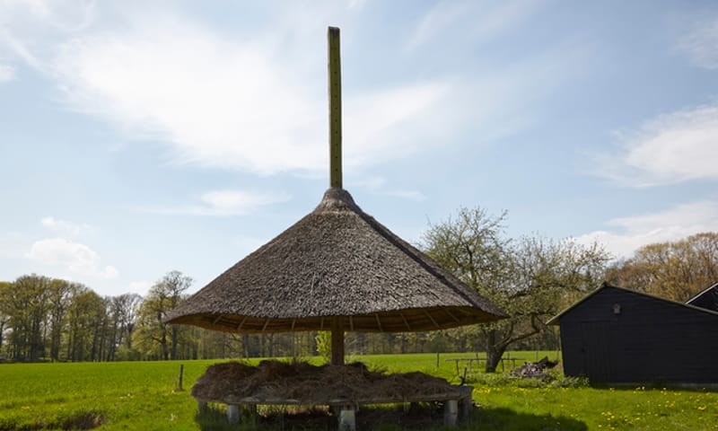 Eénroedige hooiberg