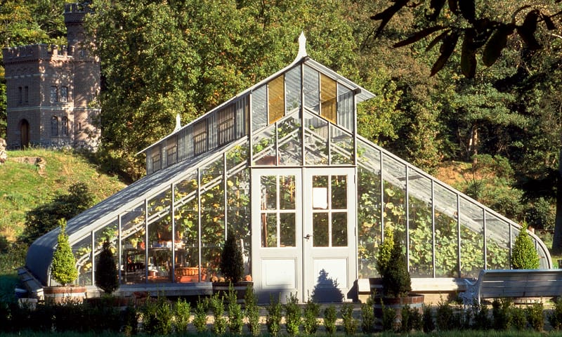 Druivenkas op landgoed Oud Groevenbeek