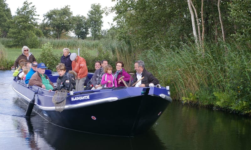 Seizoensvaartocht op de Nieuwkoopse Plassen