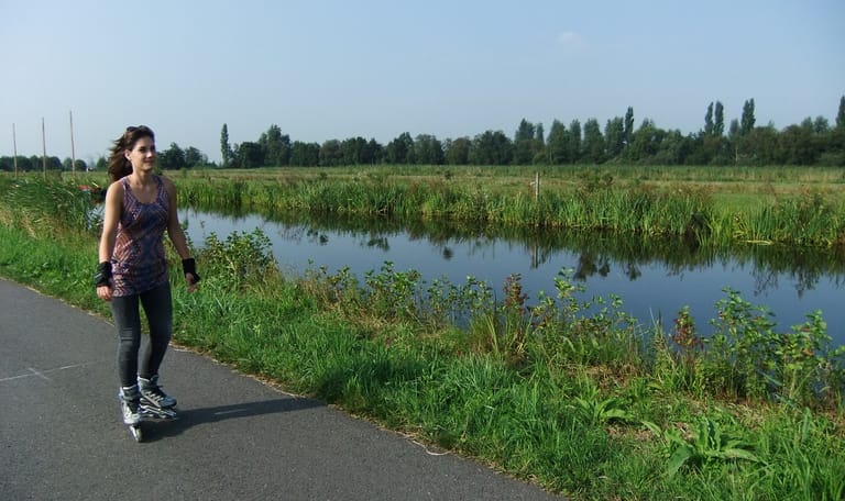 Skeelerroute in Midden-Delfland