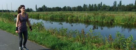 Skeelerroute in Midden-Delfland