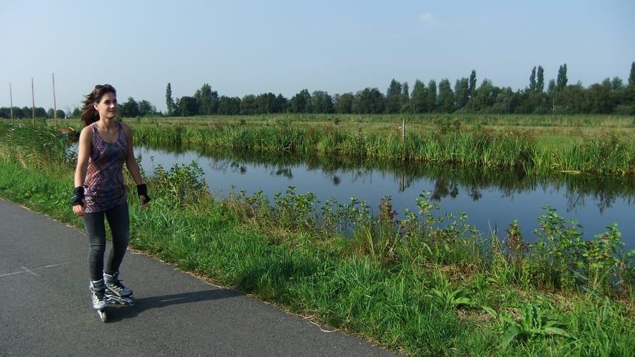 Skeelerroute in Midden-Delfland
