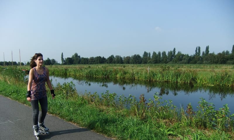 Skeelerroute in Midden-Delfland