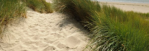 Uitzicht over zee