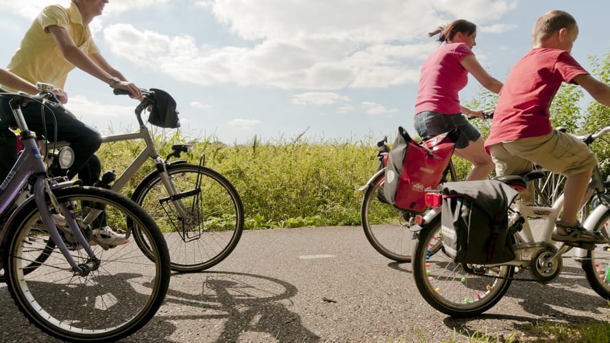 Fietsroute Wormer- en Jisperveld, vlak bij Purmerend (Noord-Holland)