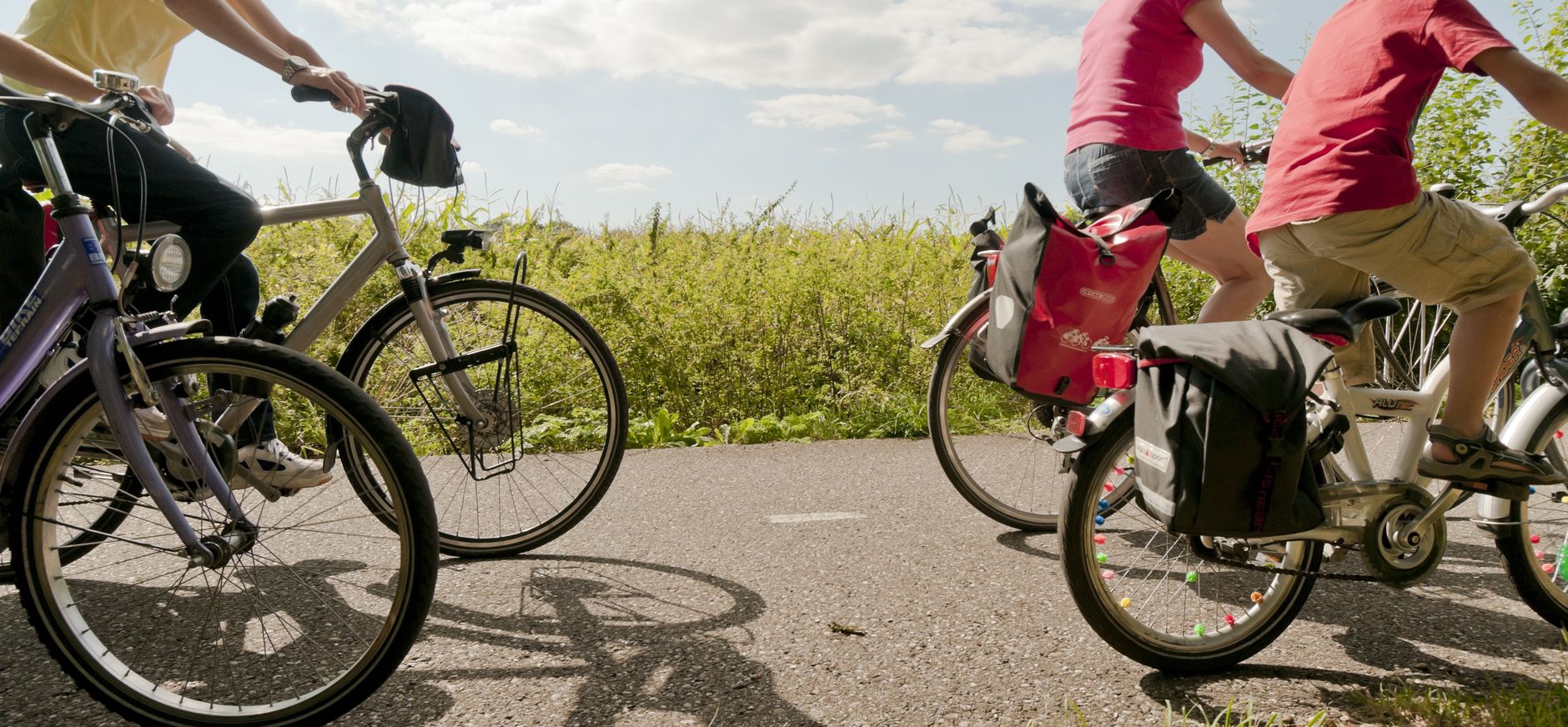 Fietsroute Wormer- en Jisperveld, vlak bij Purmerend (Noord-Holland)