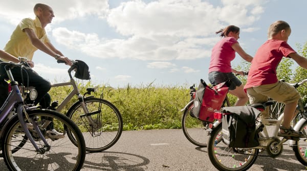Fietsroute Vechtplassen vlak bij Hilversum